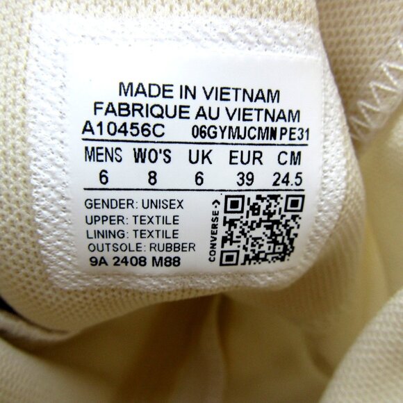 Converse Chuck Taylor All Star XX HI Women's Size 8 White Sneakers NEW - Picture 14 of 16